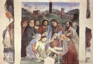 Domenico Ghirlandaio Werk - Klagelied über den toten Christus