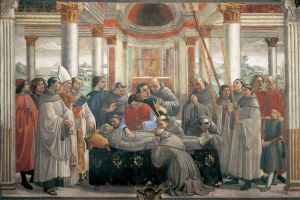 Domenico Ghirlandaio Werk - Trauerfeiern für den Heiligen Franziskus