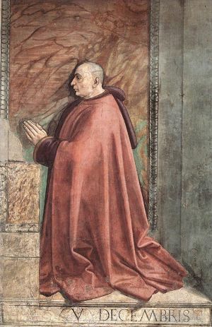 Domenico Ghirlandaio Werk - Porträt des Stifters Francesco Sassetti