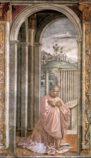 Domenico Ghirlandaio Werk - Porträt des Stifters Giovanni Tornabuoni