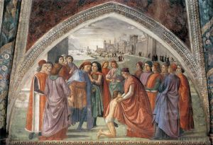 Domenico Ghirlandaio Werk - Verzicht auf weltliche Güter