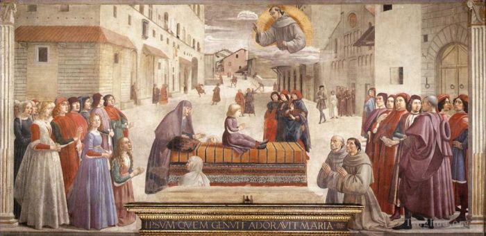 Domenico Ghirlandaio Andere Malerei - Auferstehung des Jungen