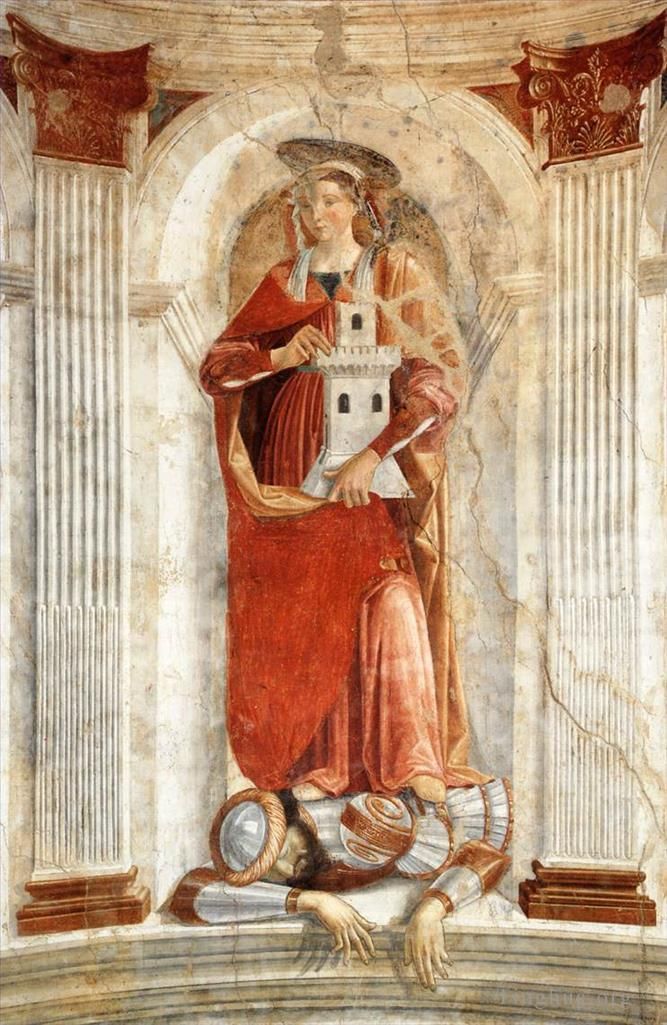 Domenico Ghirlandaio Andere Malerei - Heilige Barbara