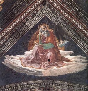 Domenico Ghirlandaio Werk - Johannes der Evangelist