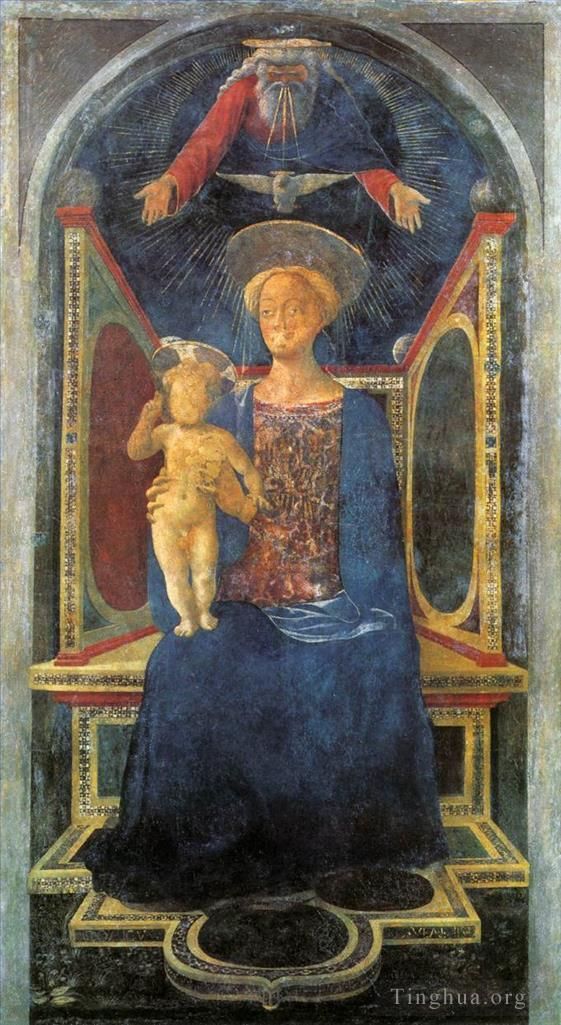 Domenico Veneziano Andere Malerei - Madonna und Kind