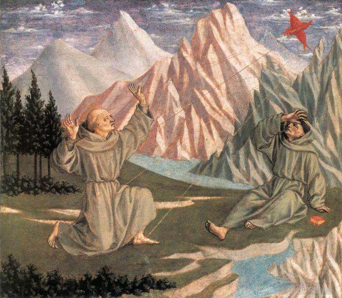 Domenico Veneziano Andere Malerei - Die Stigmatisierung des Heiligen Franziskus