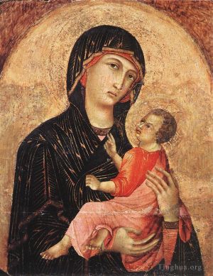 Duccio di Buoninsegna Werk - Madonna mit Kind Nr. 593