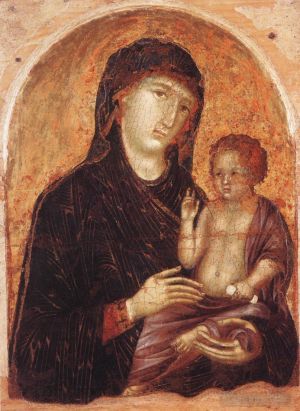 Duccio di Buoninsegna Werk - Madonna und Kind