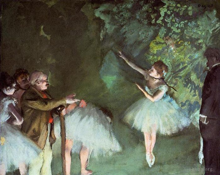Edgar Degas Ölgemälde - Ballettprobe