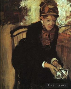 Edgar Degas Werk - Porträt von Mary Cassatt