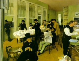 Edgar Degas Werk - Baumwollbörse