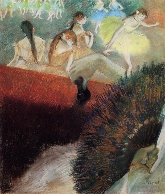 Edgar Degas Andere Malerei - Beim Ballett