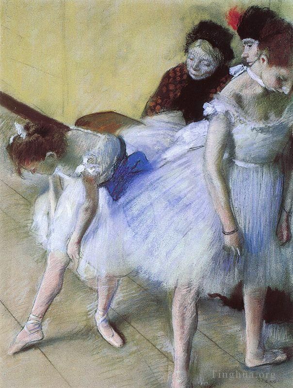 Edgar Degas Andere Malerei - Die Tanzprüfung