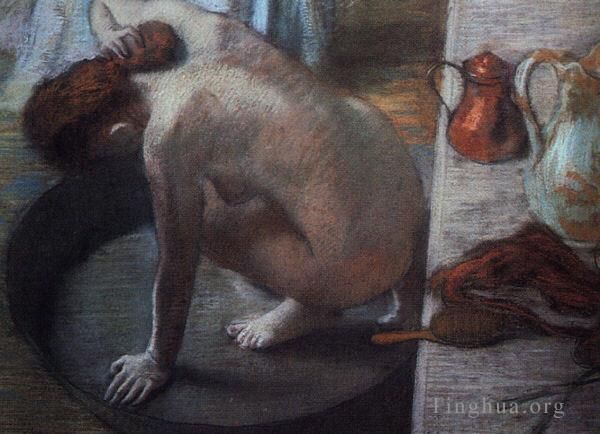Edgar Degas Andere Malerei - Die Wanne