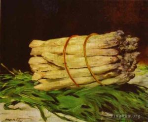 Édouard Manet Werk - Ein Bündel Spargel Stillleben Impressionismus Edouard Manet