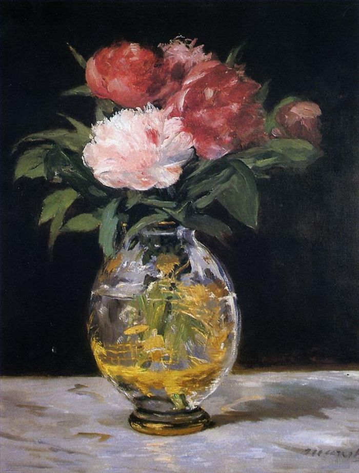 Édouard Manet Ölgemälde - Blumenstrauß