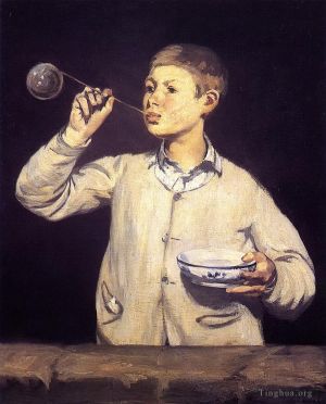 Édouard Manet Werk - Junge bläst Seifenblasen