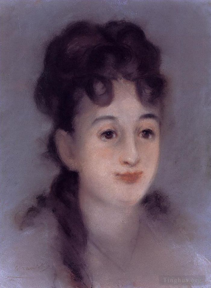 Édouard Manet Ölgemälde - Eva Gonzales