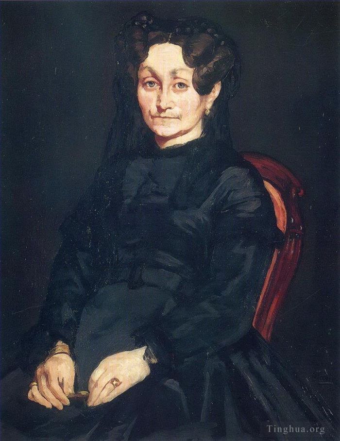 Édouard Manet Ölgemälde - Madame Auguste Manet
