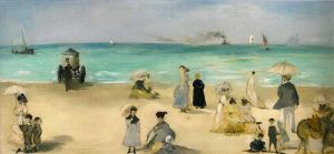 Édouard Manet Werk - Am Strand von Boulogne