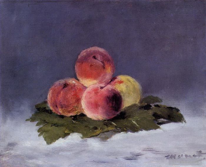 Édouard Manet Ölgemälde - Pfirsiche