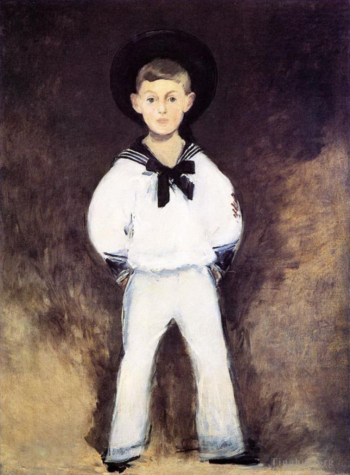 Édouard Manet Ölgemälde - Porträt von Henry Bernstein als Kind