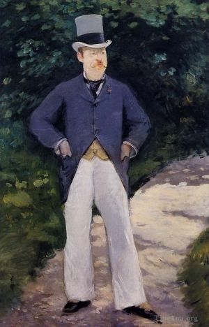 Édouard Manet Werk - Porträt von Monsieur Brun