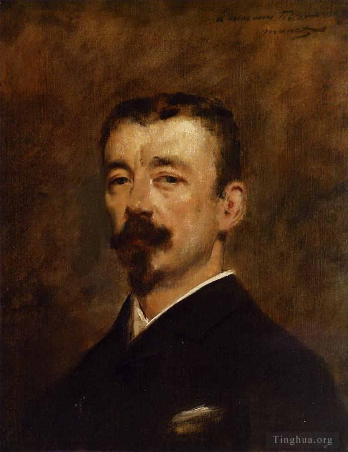 Édouard Manet Ölgemälde - Porträt von Monsieur Tillet