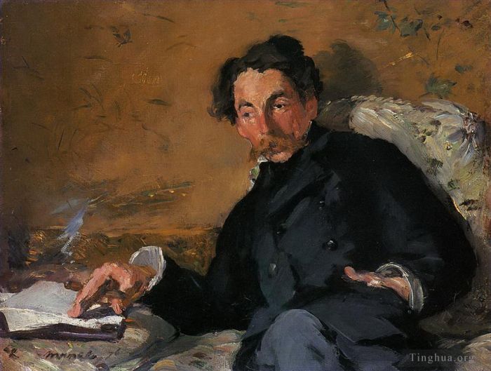 Édouard Manet Ölgemälde - Stéphane Mallarme