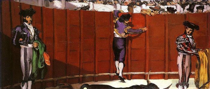 Édouard Manet Ölgemälde - Der Stierkampf