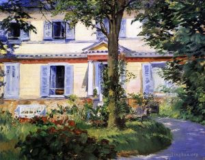 Édouard Manet Werk - Das Haus in Rueil