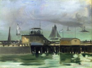 Édouard Manet Werk - Der Steg in Boulogne