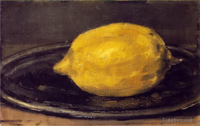Édouard Manet Ölgemälde - Die Zitrone