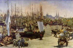 Édouard Manet Werk - Der Hafen von Bordeaux