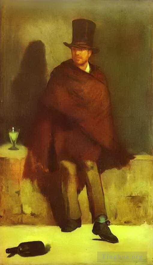 Édouard Manet Ölgemälde - Der Absinthtrinker