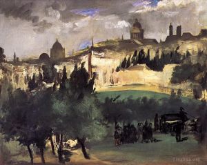 Édouard Manet Werk - Die Beerdigung