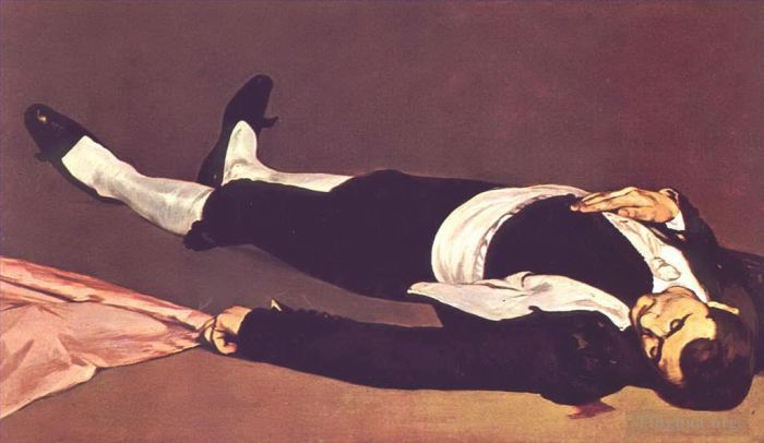 Édouard Manet Ölgemälde - Der tote Toreador