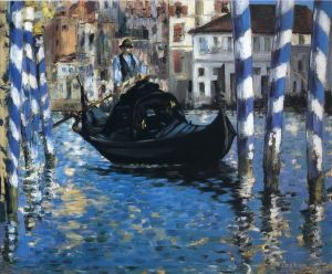 Édouard Manet Werk - Der Canal Grande von Venedig