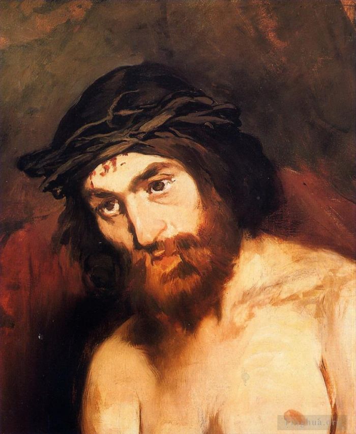 Édouard Manet Ölgemälde - Das Haupt Christi