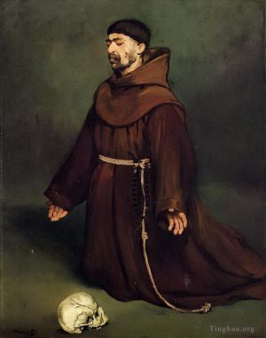 Édouard Manet Werk - Der Mönch beim Gebet