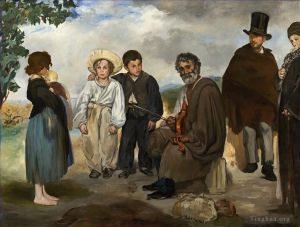 Édouard Manet Werk - Der alte Musiker