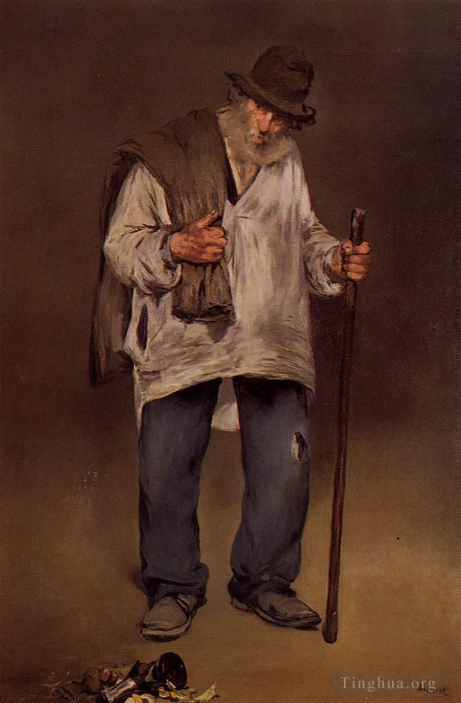 Édouard Manet Ölgemälde - Der Lumpensammler