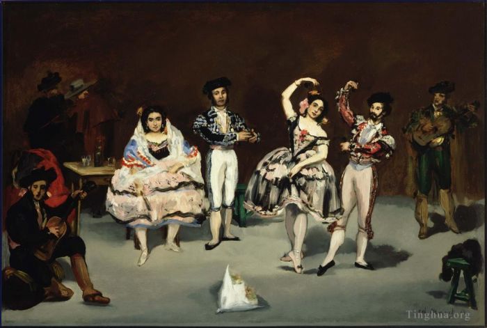 Édouard Manet Ölgemälde - Das spanische Ballett