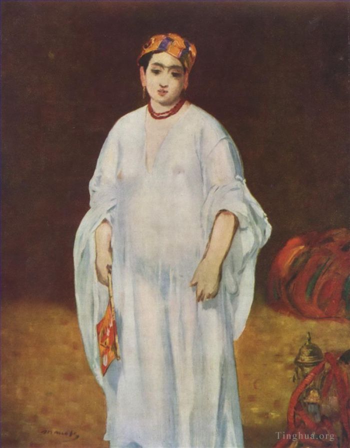 Édouard Manet Ölgemälde - Junge Frau in orientalischer Tracht