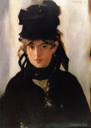 Édouard Manet Werk - Berthe Morisot mit einem Veilchenstrauß