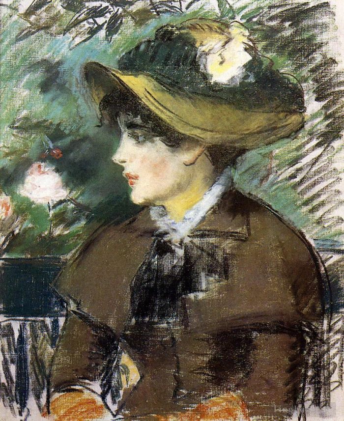 Édouard Manet Andere Malerei - Auf der Bank