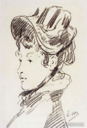 Édouard Manet Werk - Porträt von Frau Jules Guillemet