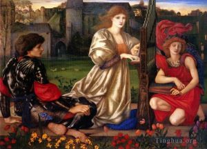 Edward Burne-Jones Werk - Le Chant d'Amour Lied der Liebe