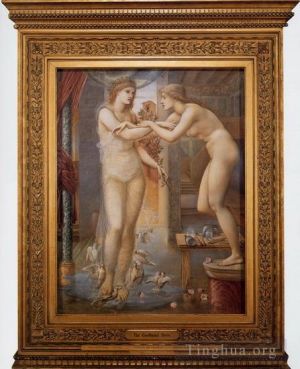 Edward Burne-Jones Werk - Pygmalion und das Bild III Die Feuer der Gottheit