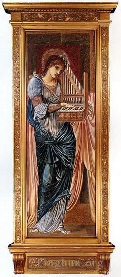 Edward Burne-Jones Werk - Heilige Cäcilia